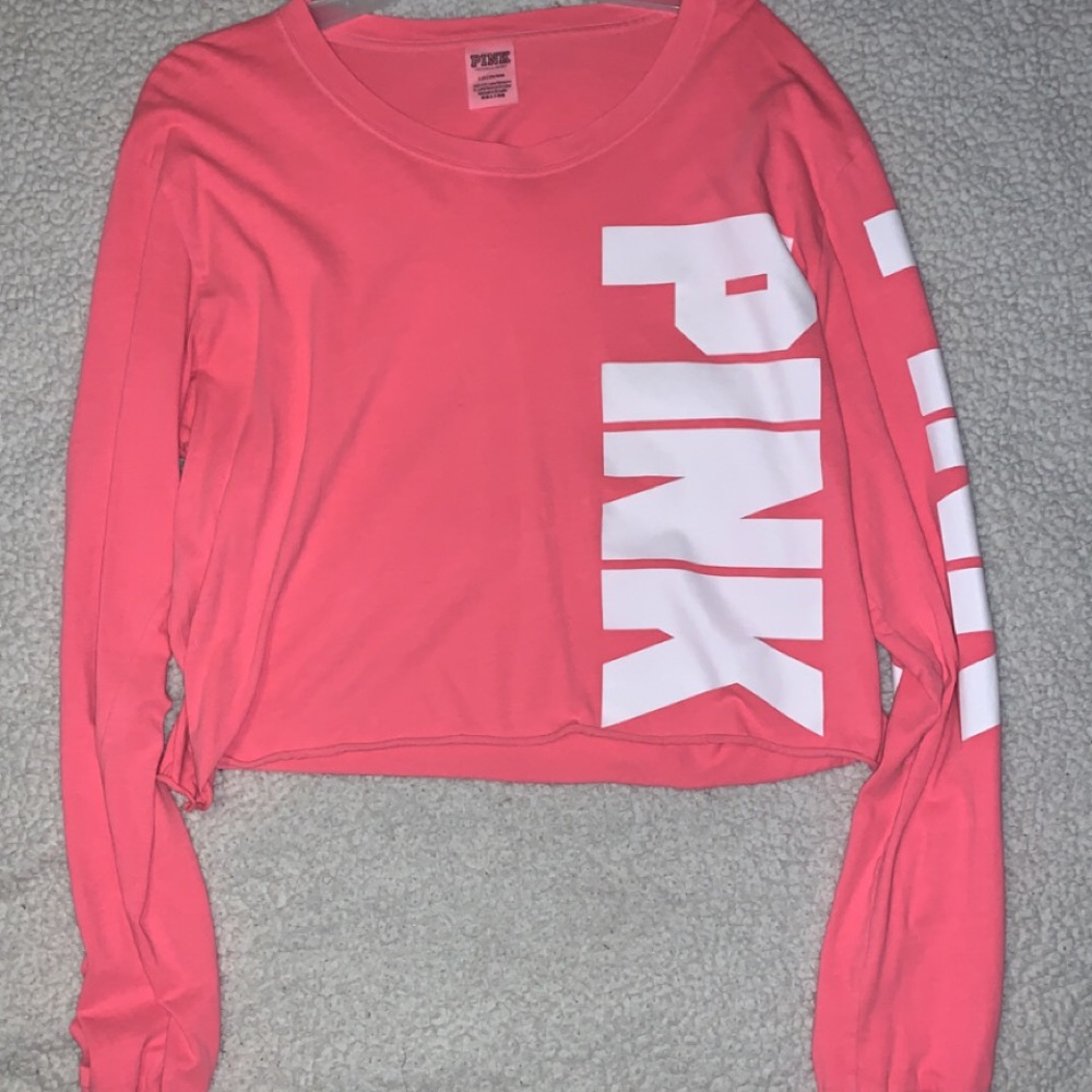 Long sleeve crop top